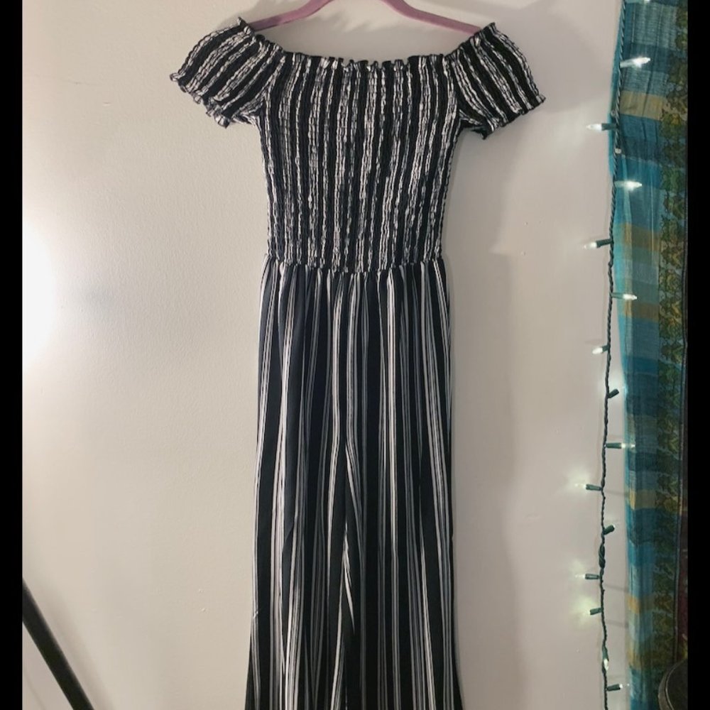 Black and White Jumpsuit